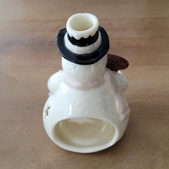 snowman tealight holder - Picture 3 of 6